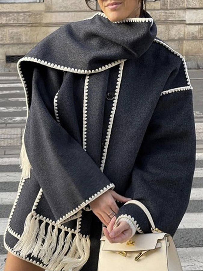 Scarf Tassel Coats