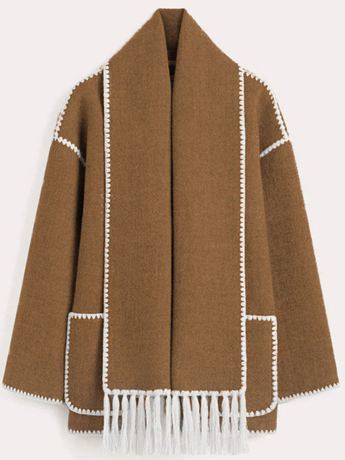 Scarf Tassel Coats