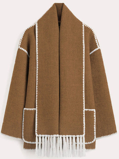 Scarf Tassel Coats