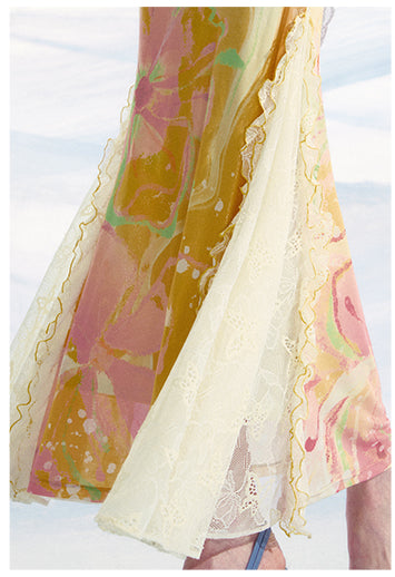Pastel Yellow Maxi Dress