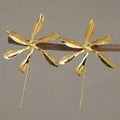 Golden Flower Earrings