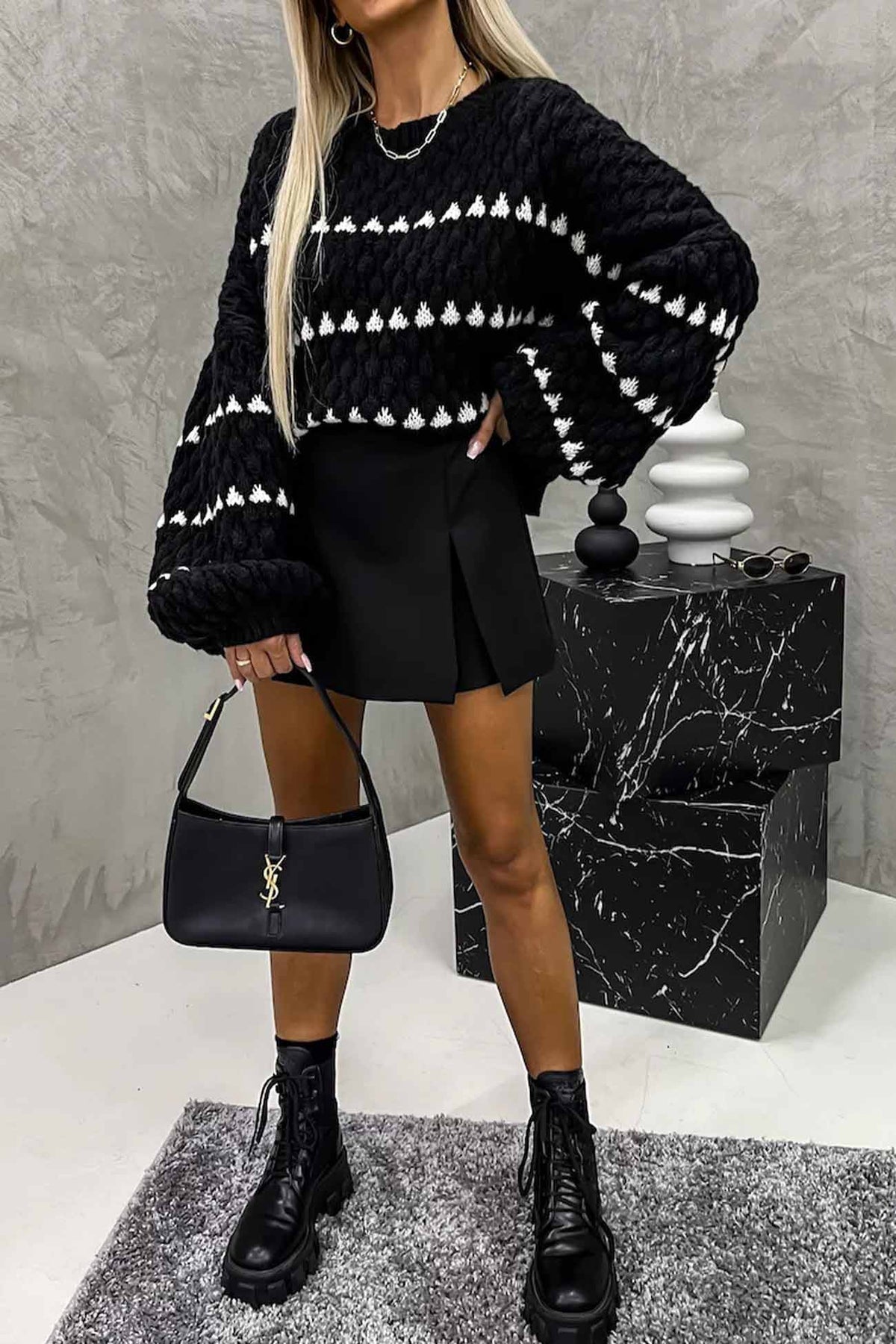 Gracefully Designed Sweater