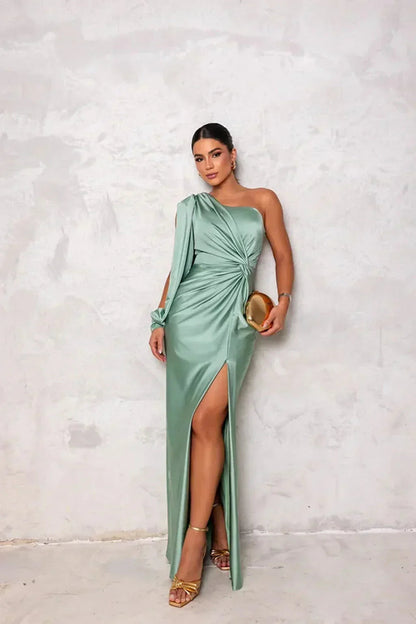 Alison - Slit Maxi Dress