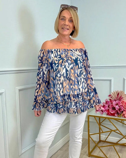 Britney - Luxe Glam Blouse