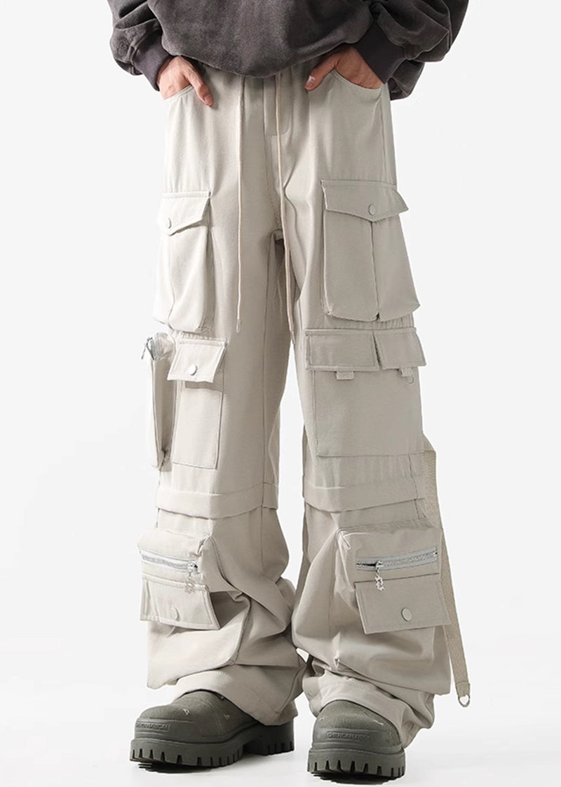 Multi Pocket Multi-design Cargo Pants