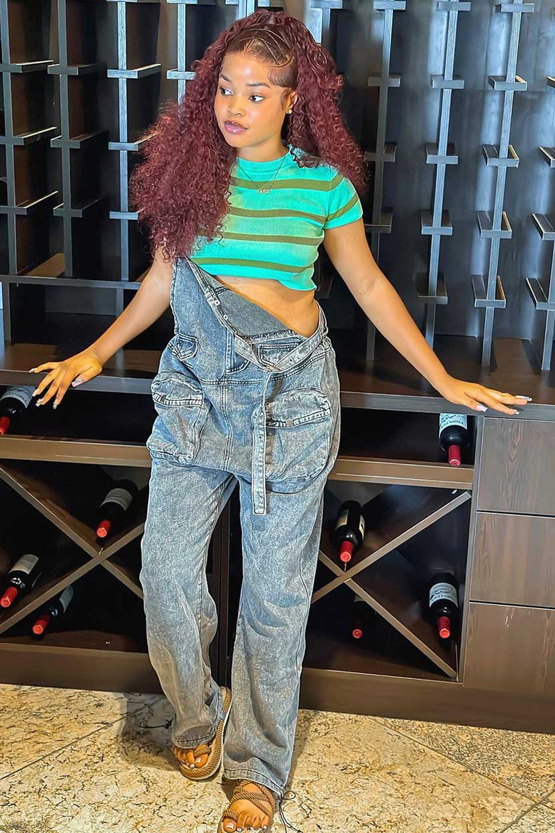Oversized Pocket Jumpsuit
