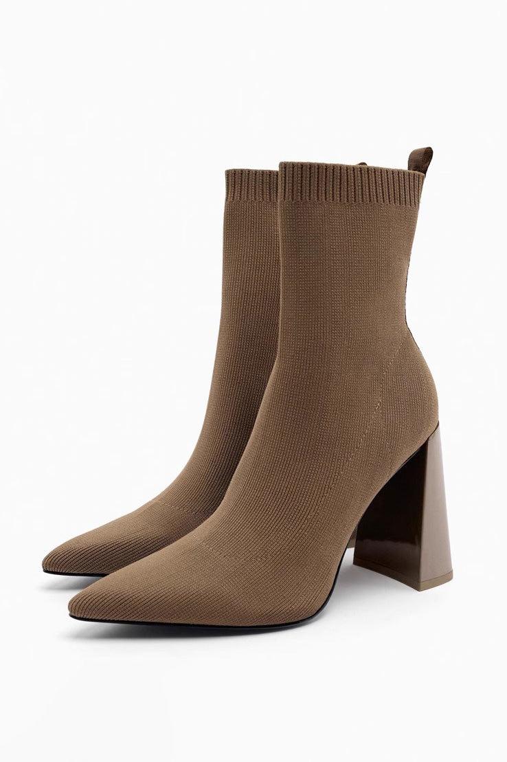 Elastic Socks Ankle Boots
