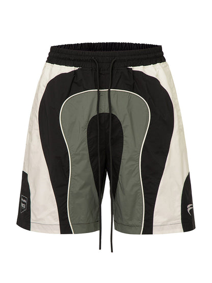 Colorblock Logo Sport Shorts