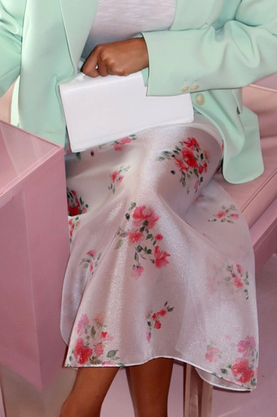 High-waist Straight Skirt