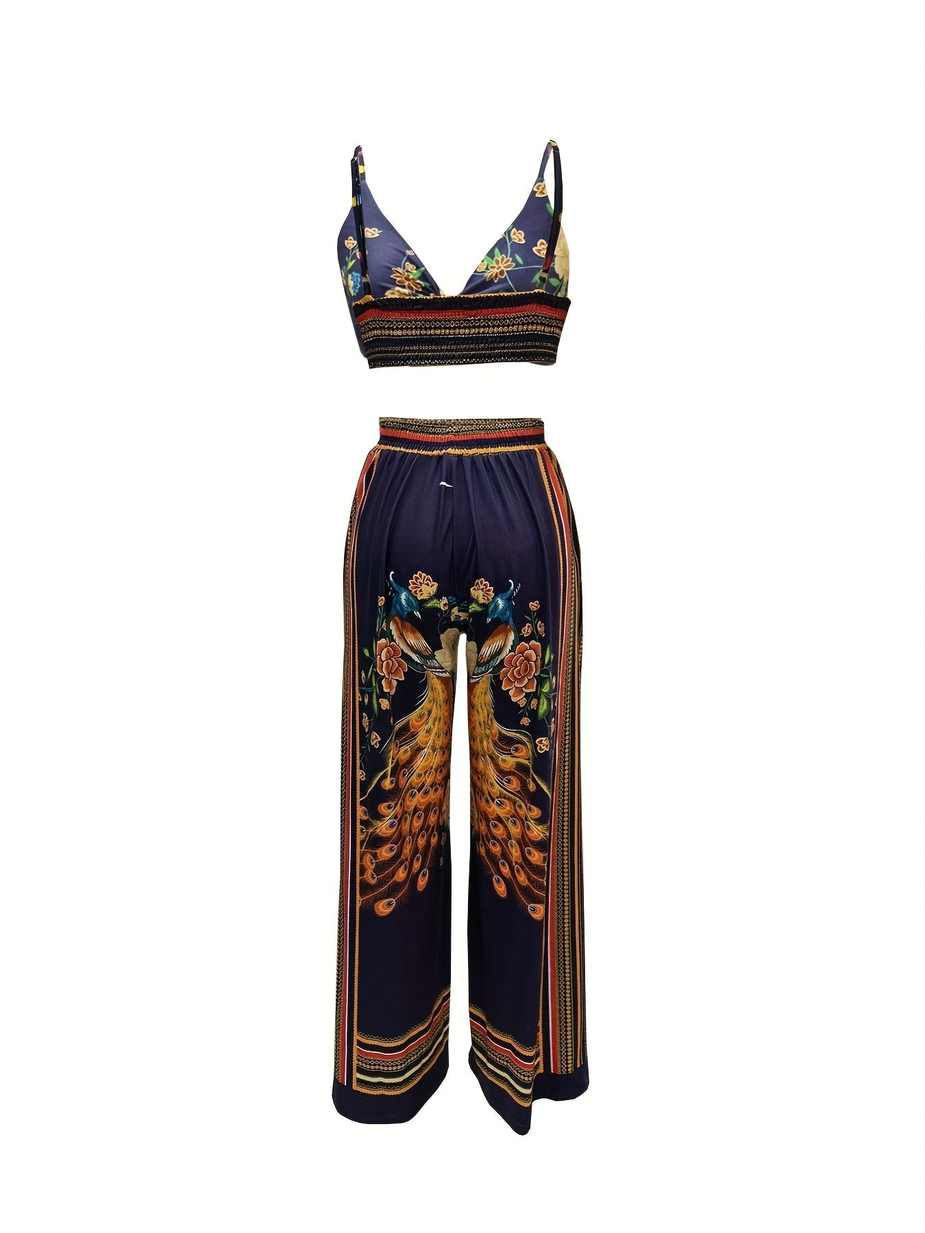 Butterfly Print Two-piece Set Dj2574
