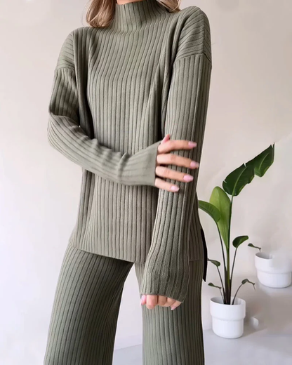 Slit Two-piece Set