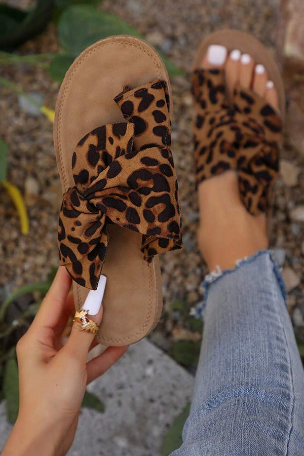 Bow Soft Bottom Beach Sandals