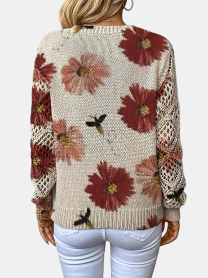 Yasmin - Blossom Knit Sweater