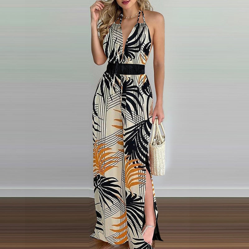 Clothing Digital Printing Colorful Jumpsuit