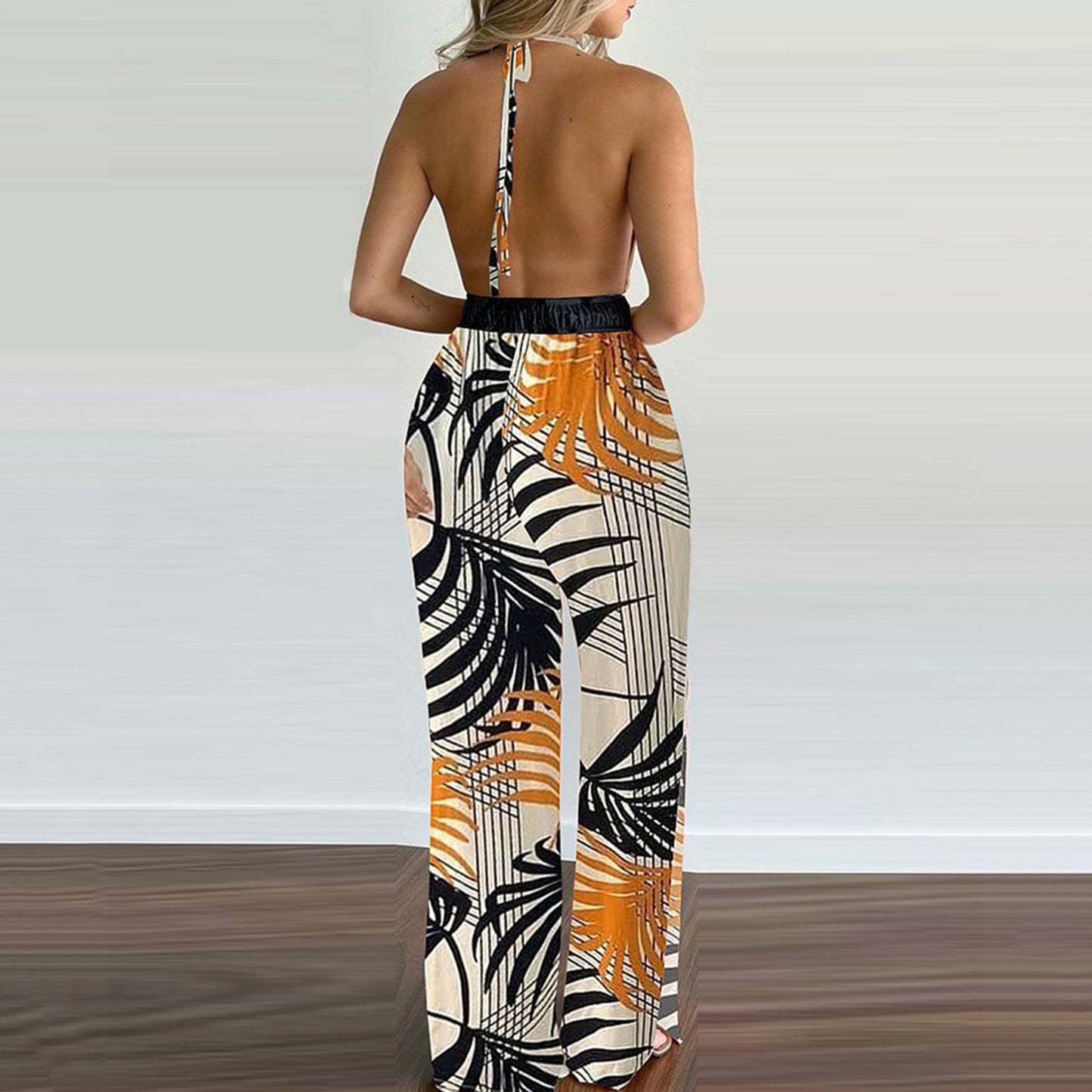 Clothing Digital Printing Colorful Jumpsuit