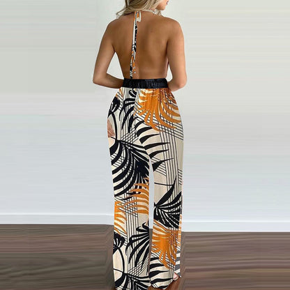 Clothing Digital Printing Colorful Jumpsuit