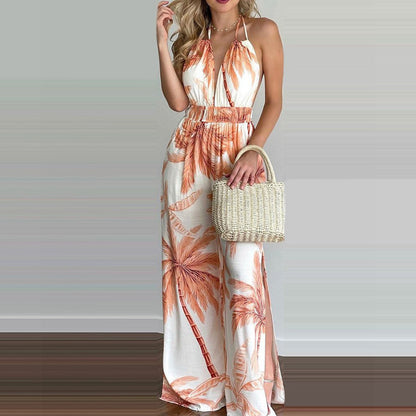 Clothing Digital Printing Colorful Jumpsuit