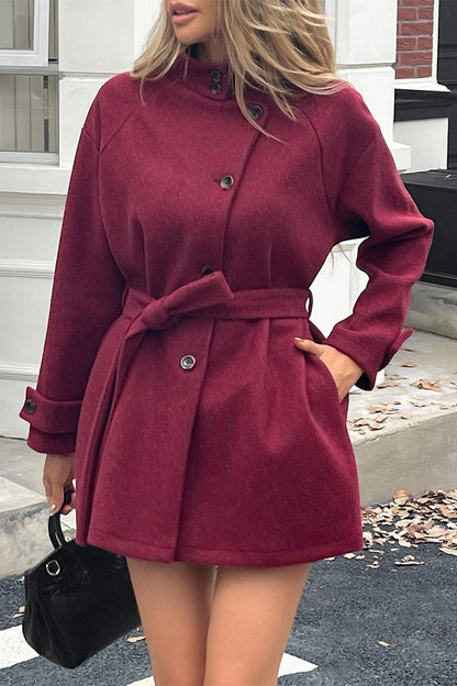 Long-sleeve Sweater Coat