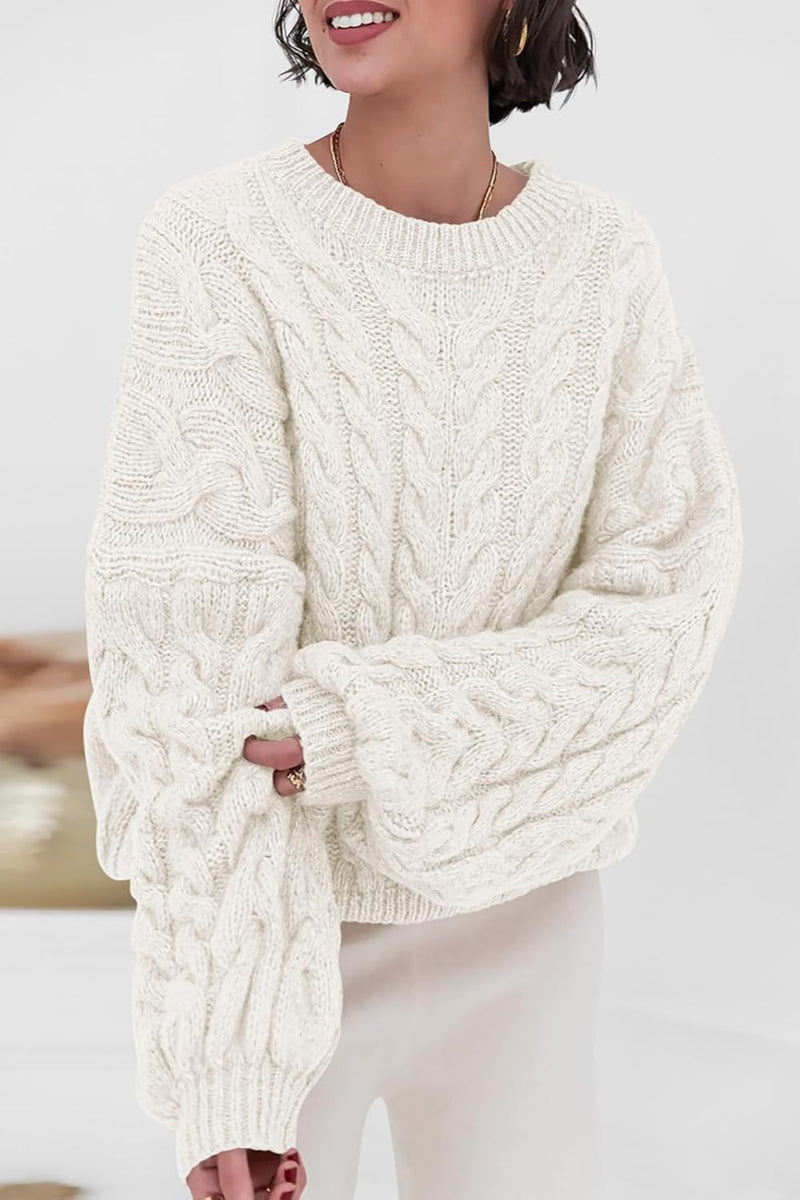 Chunky Knit Cable Sweater