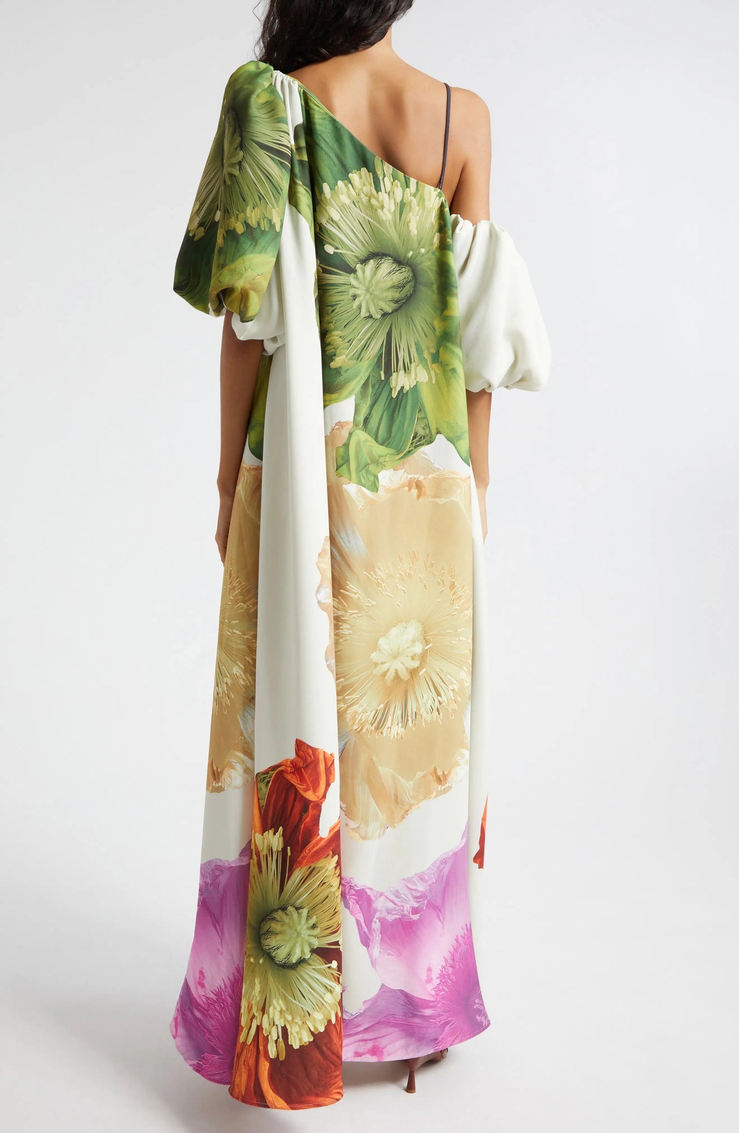 Payton Asymmetric Neck Maxi Dress