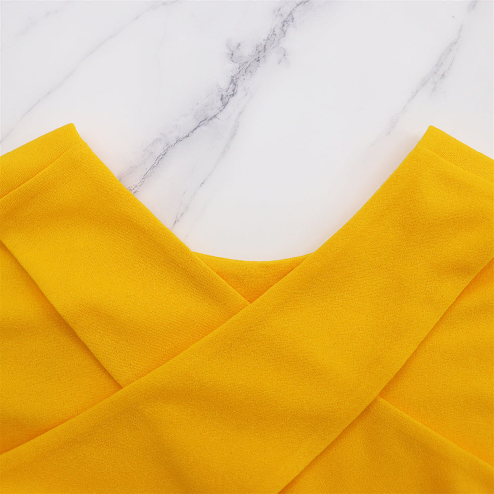 Cropped Tank Top Straight Flare Pants Sports Two Piece Set