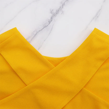 Cropped Tank Top Straight Flare Pants Sports Two Piece Set