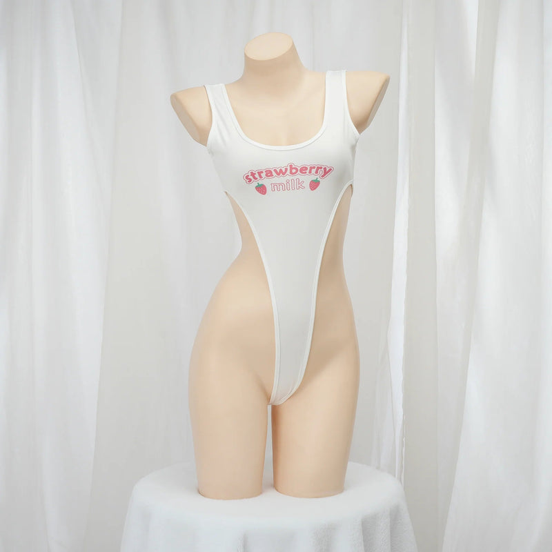 Strawberry Yes Daddy Print Jumpsuit