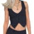 Y2k Pu Leather Vest Aesthetic V Neck Sleeveless Button Tank Tops 2000s Dark Academia Tshirt Waistcoat