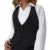 Y2k Pu Leather Vest Aesthetic V Neck Sleeveless Button Tank Tops 2000s Dark Academia Tshirt Waistcoat