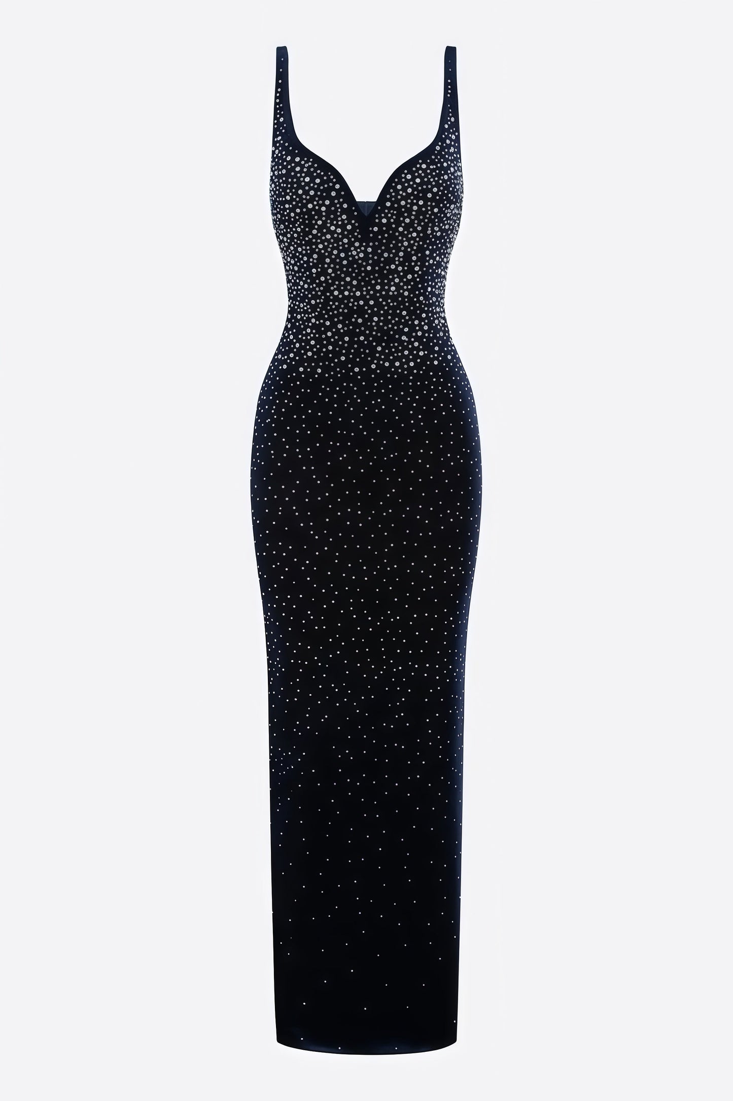 Fawke Rhinestone Sleeveless Maxi Dress