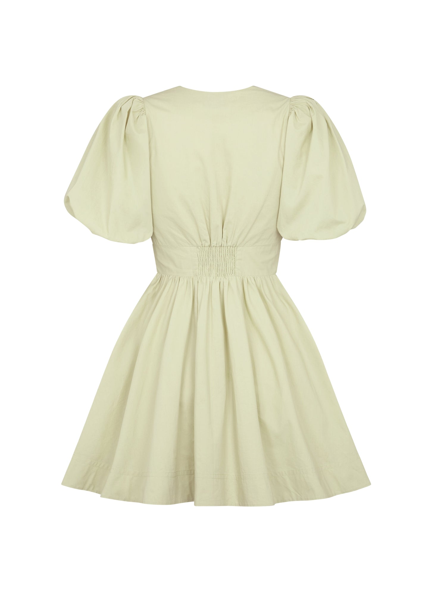 Bow Cutout Lace-up Mini Dress