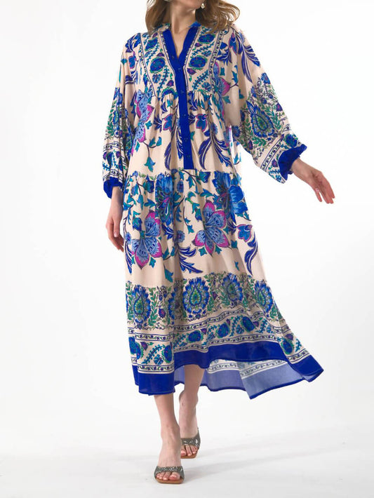 The Bloom-long Sleeve Maxi Dress