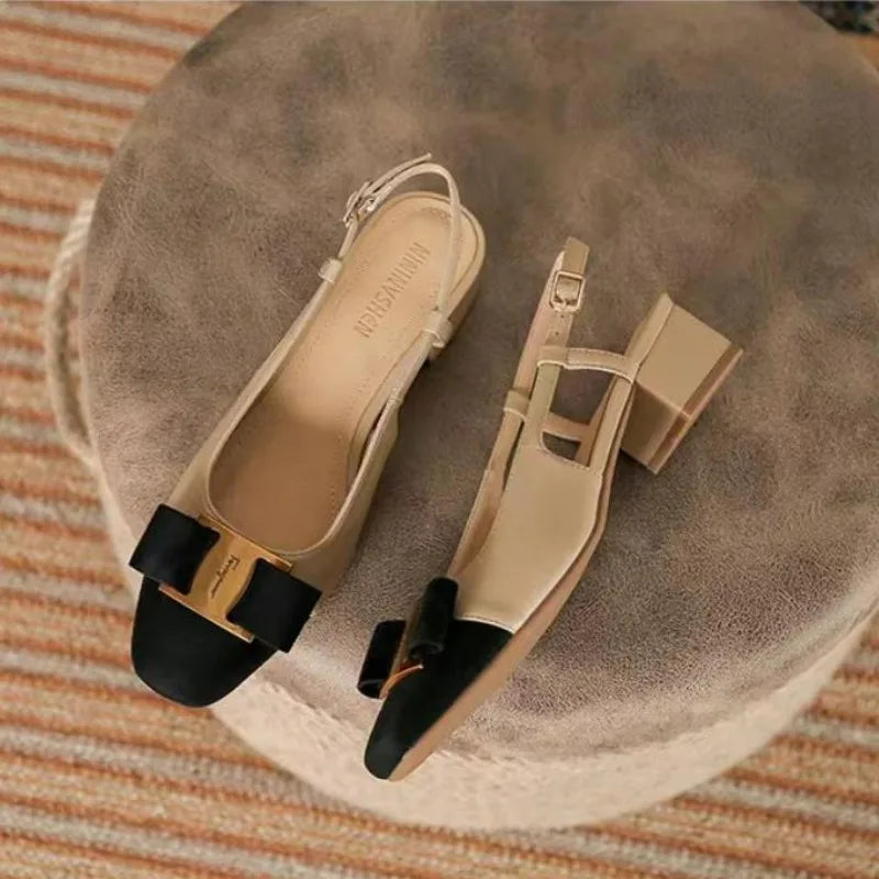 All-match Non-slip Soft Leisure Mixed Colors Comfort Shoes Low Heel Pumps