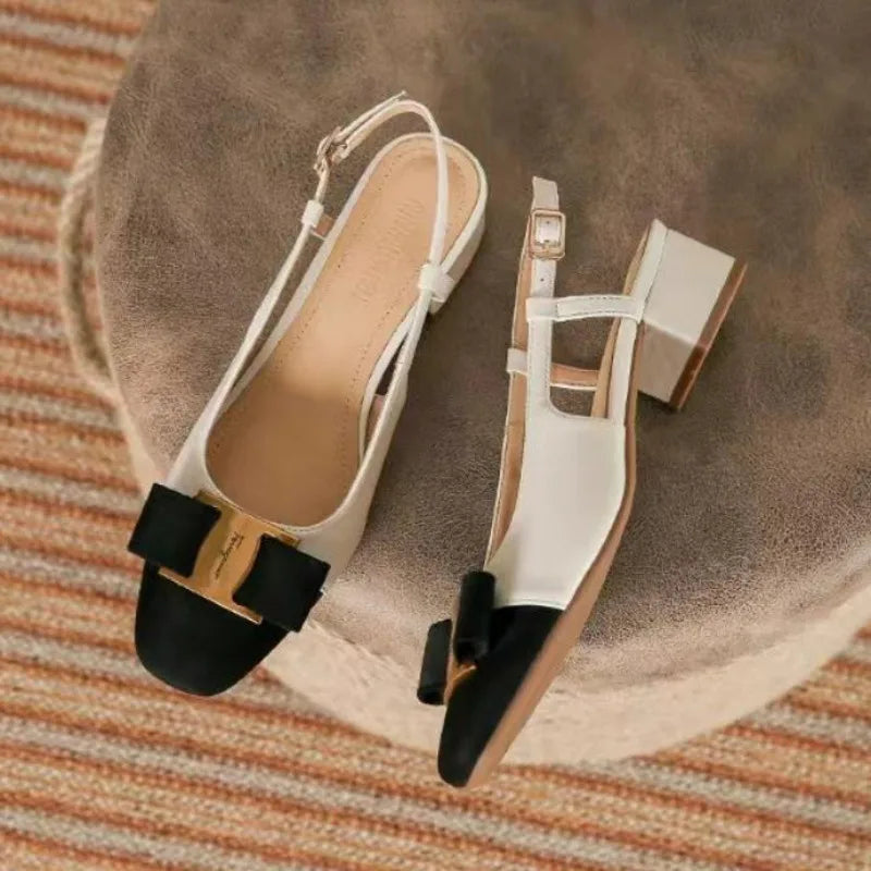 All-match Non-slip Soft Leisure Mixed Colors Comfort Shoes Low Heel Pumps