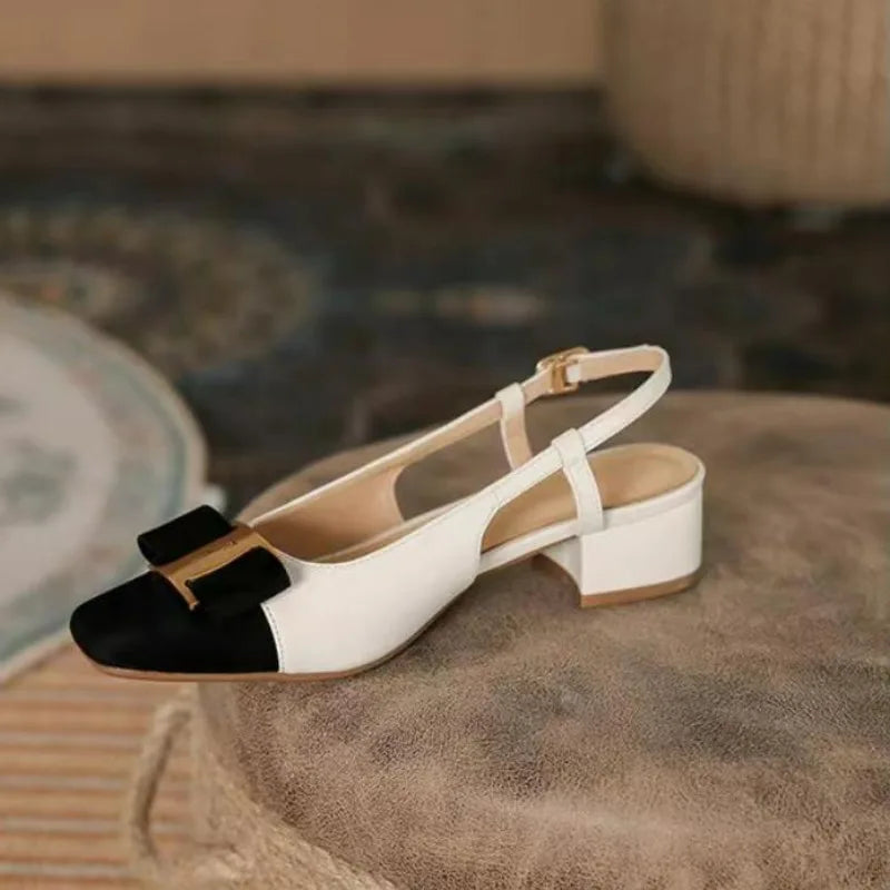 All-match Non-slip Soft Leisure Mixed Colors Comfort Shoes Low Heel Pumps
