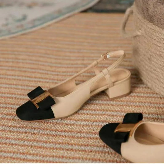 All-match Non-slip Soft Leisure Mixed Colors Comfort Shoes Low Heel Pumps