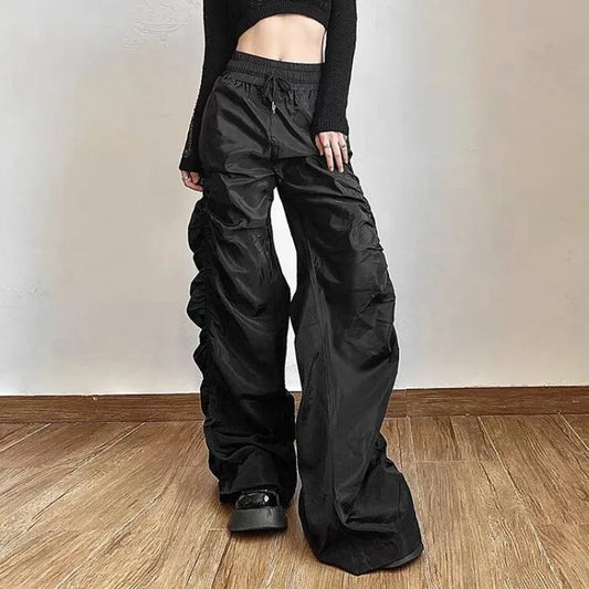 Gothic Punk Hipster Baggy Y2k Minimalist Pants