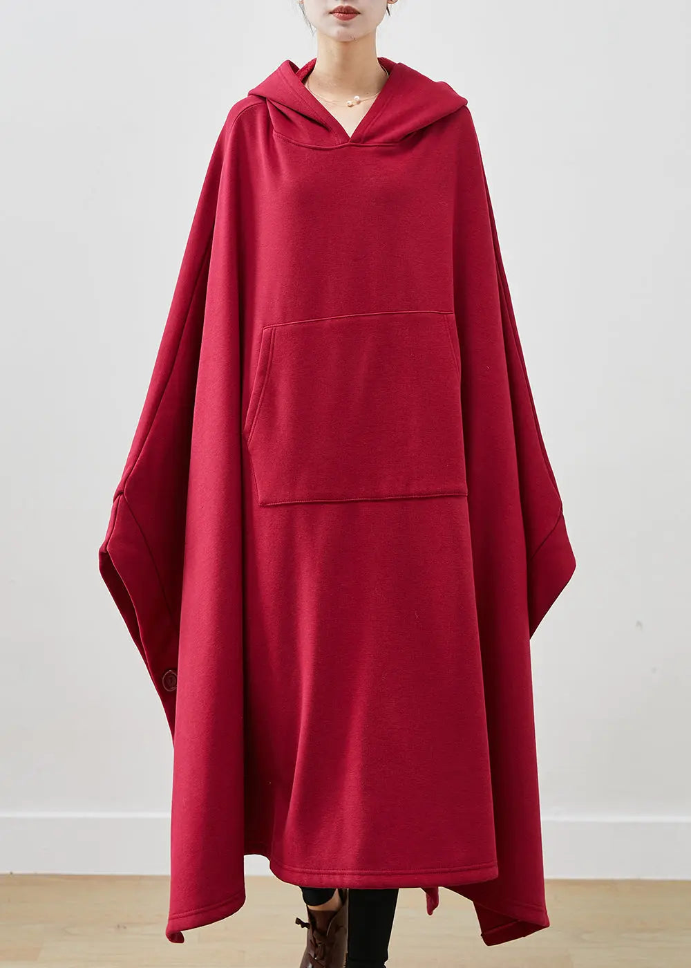 Mulberry Cotton Sweatshirts Dress Winter