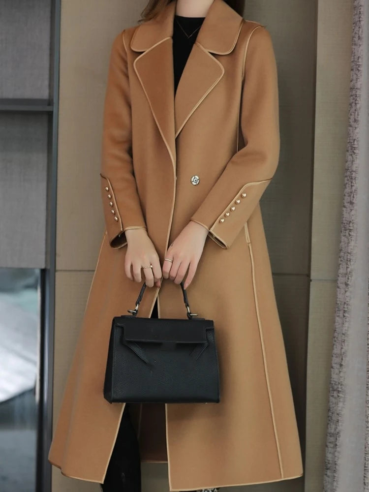 Wool Winter Single New Coat