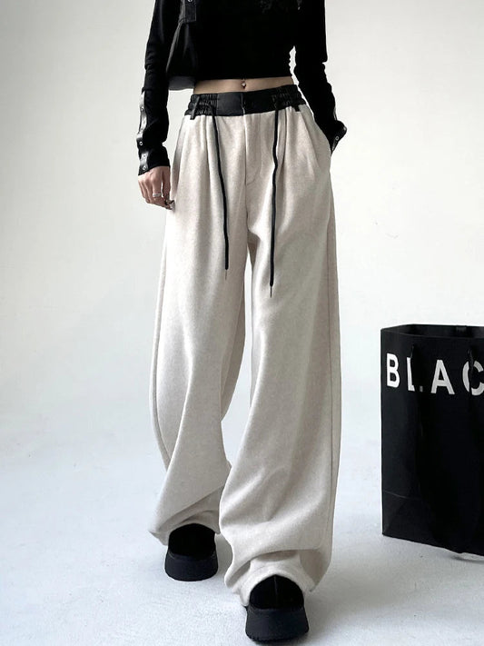 Autumn Winter New Harajuku High Waist Sweatpants
