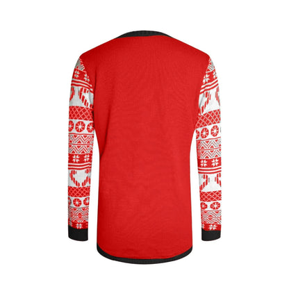 Cartoon Loose Pullover Christmas Sweater