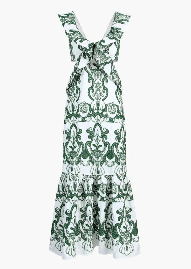 Haven | Ruffled Maxi Dress