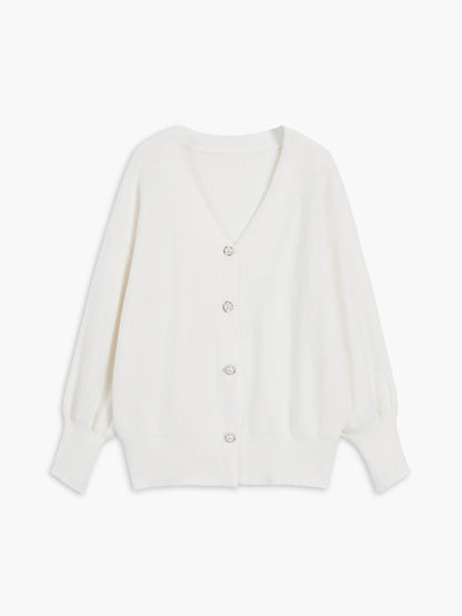 Pearl of Joy Oversized Cardigan