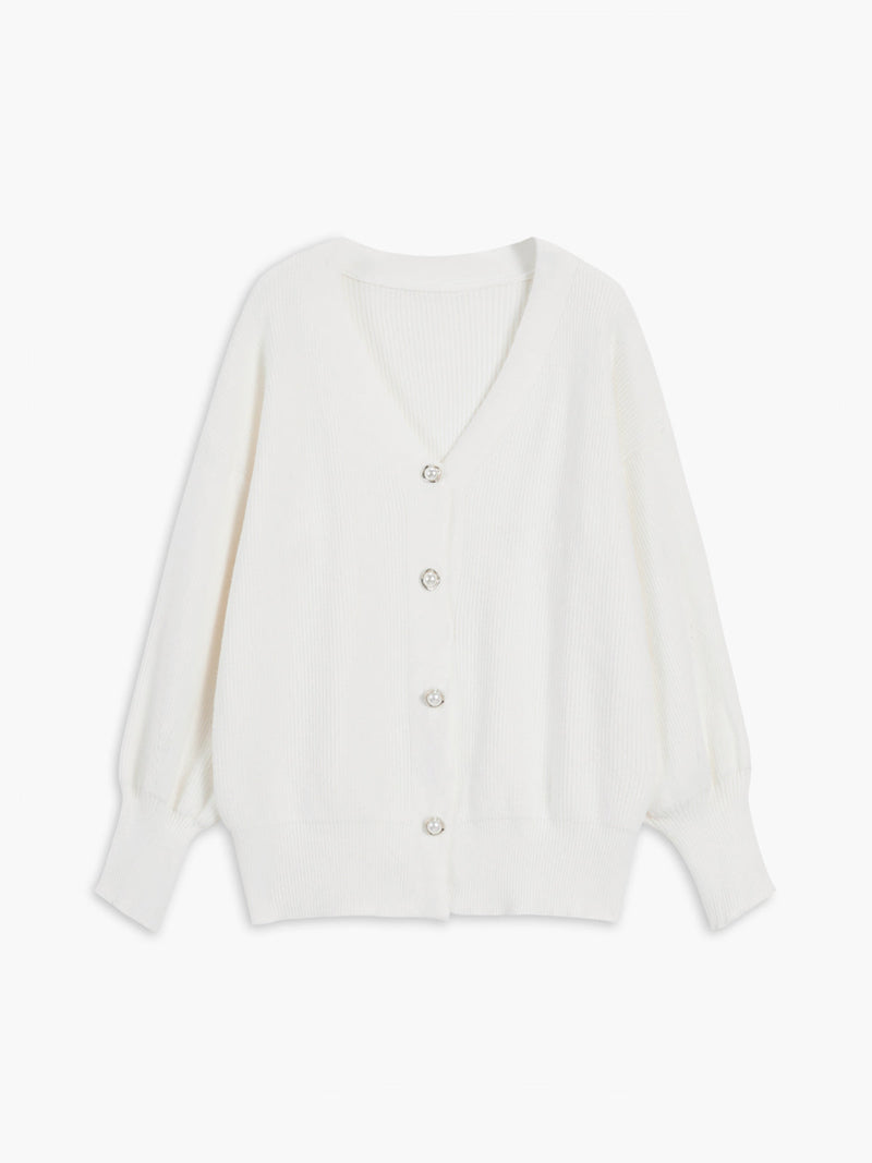 Pearl of Joy Oversized Cardigan