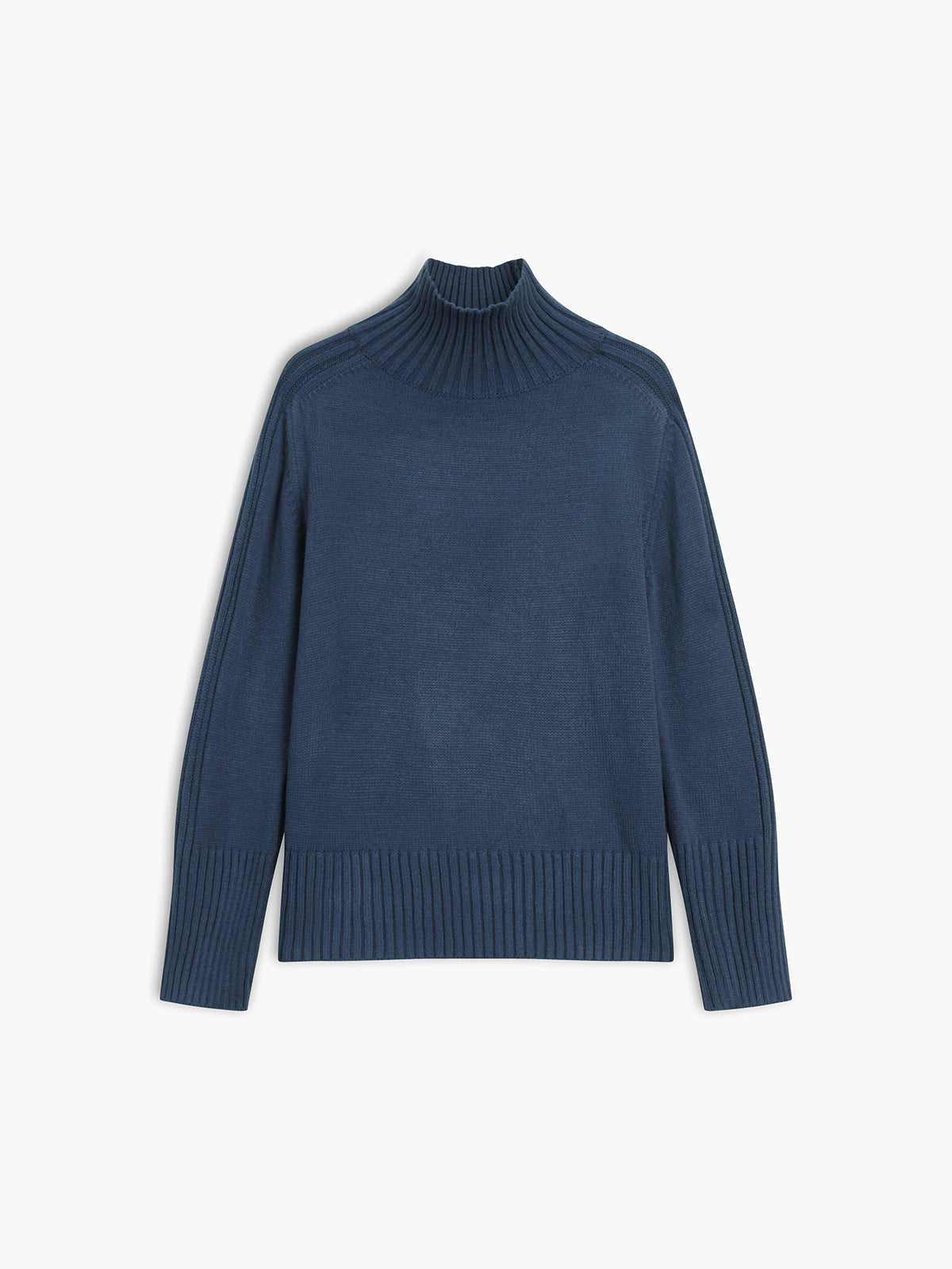 High Neck Knit Sweater