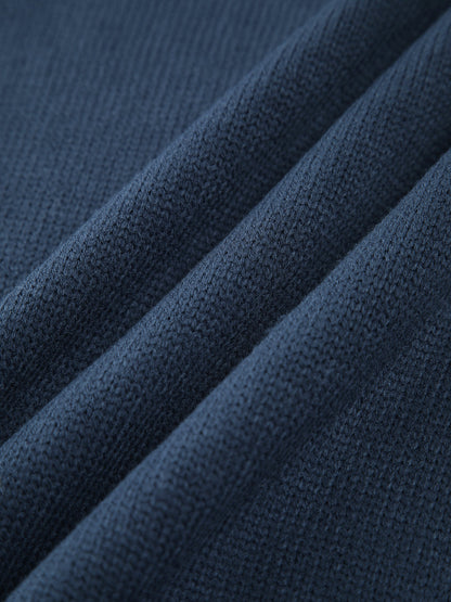 High Neck Knit Sweater