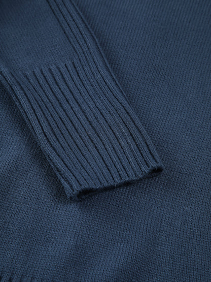 High Neck Knit Sweater