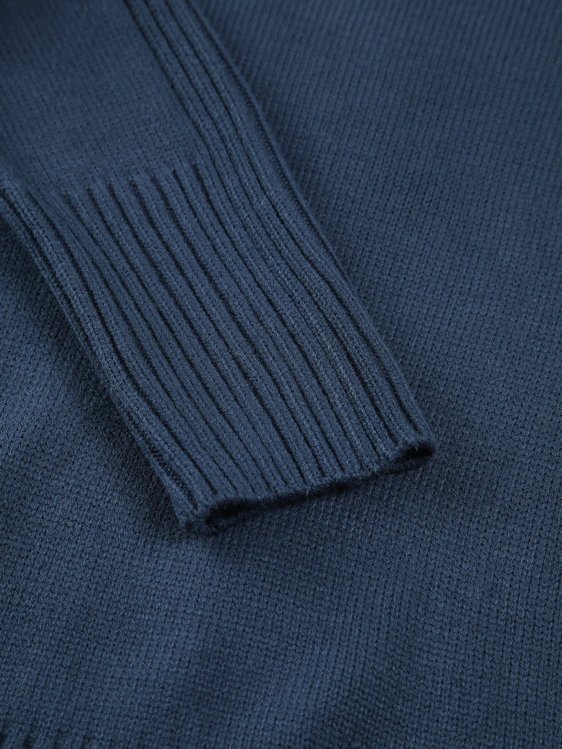 High Neck Knit Sweater