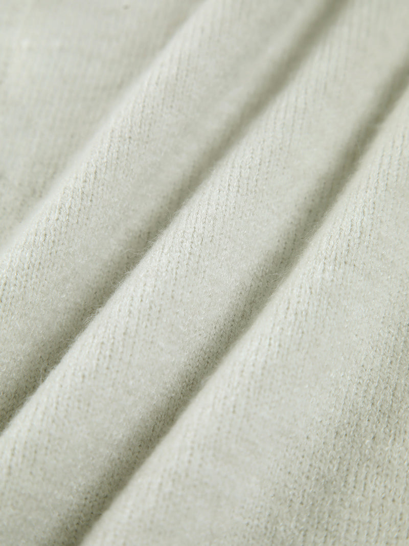 Willow Knit Vest - Button-front Sleeveless Cardigan