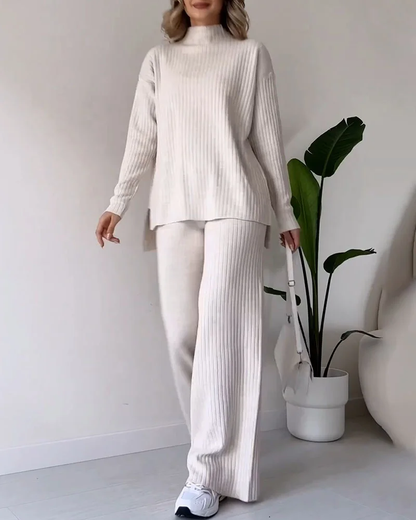 Slit Two-piece Set
